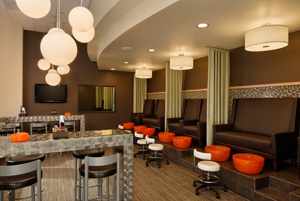 Manicure and Pedicure Station at Phagans