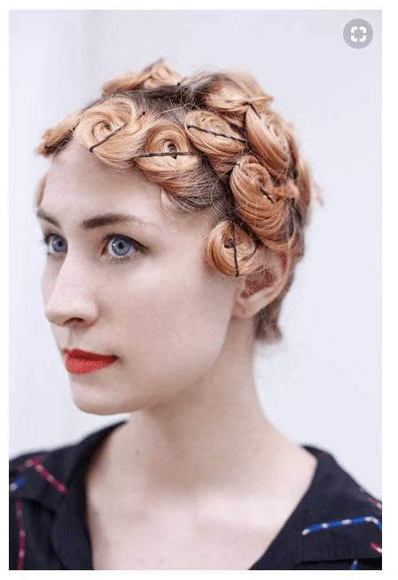 pin curl how-to